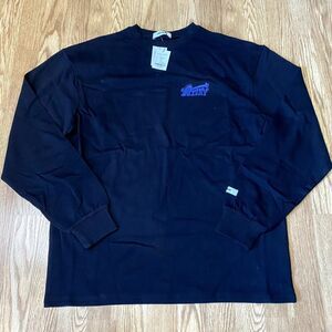 Abez Japanese Long Sleeve Graphic Shirt Black 099